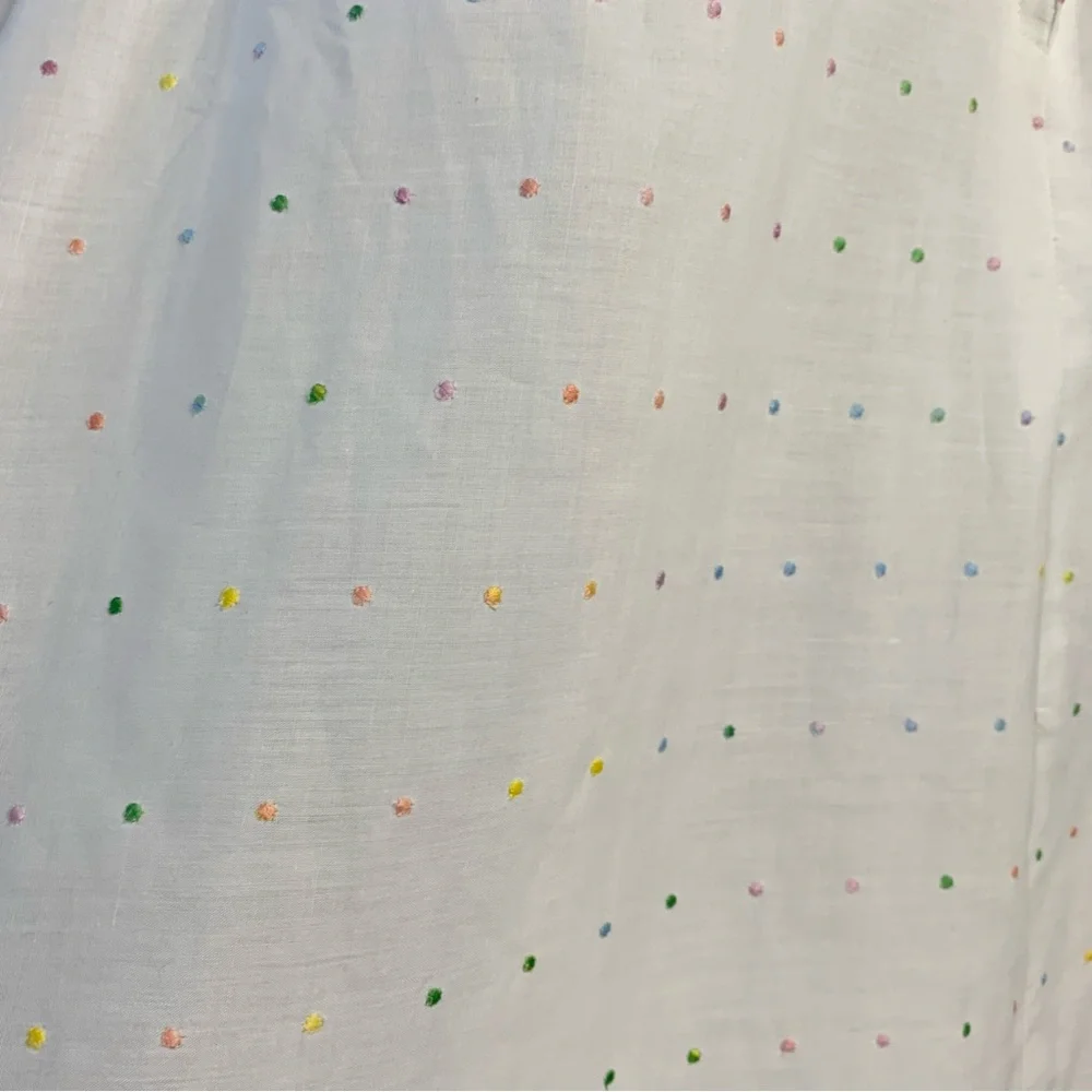 70s Eyelet Halter Dress - Picture 6 of 10